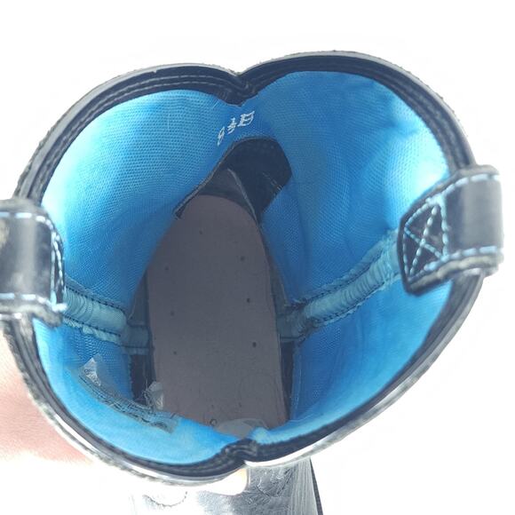 ARIAT Women's Fatbaby US8,5B Black Leather Embroidered Cowgirl Western Boots - Picture 11 of 16